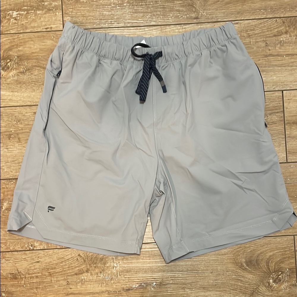 Fabletics Gray Athletic Shorts